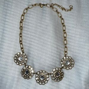 J. Crew Gemstone Statement Necklace